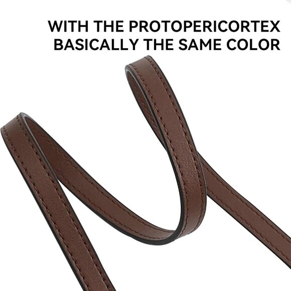 Versatile Brown Microfiber Leather Purse Strap - Replacement for Handbags - Picture 6 of 6